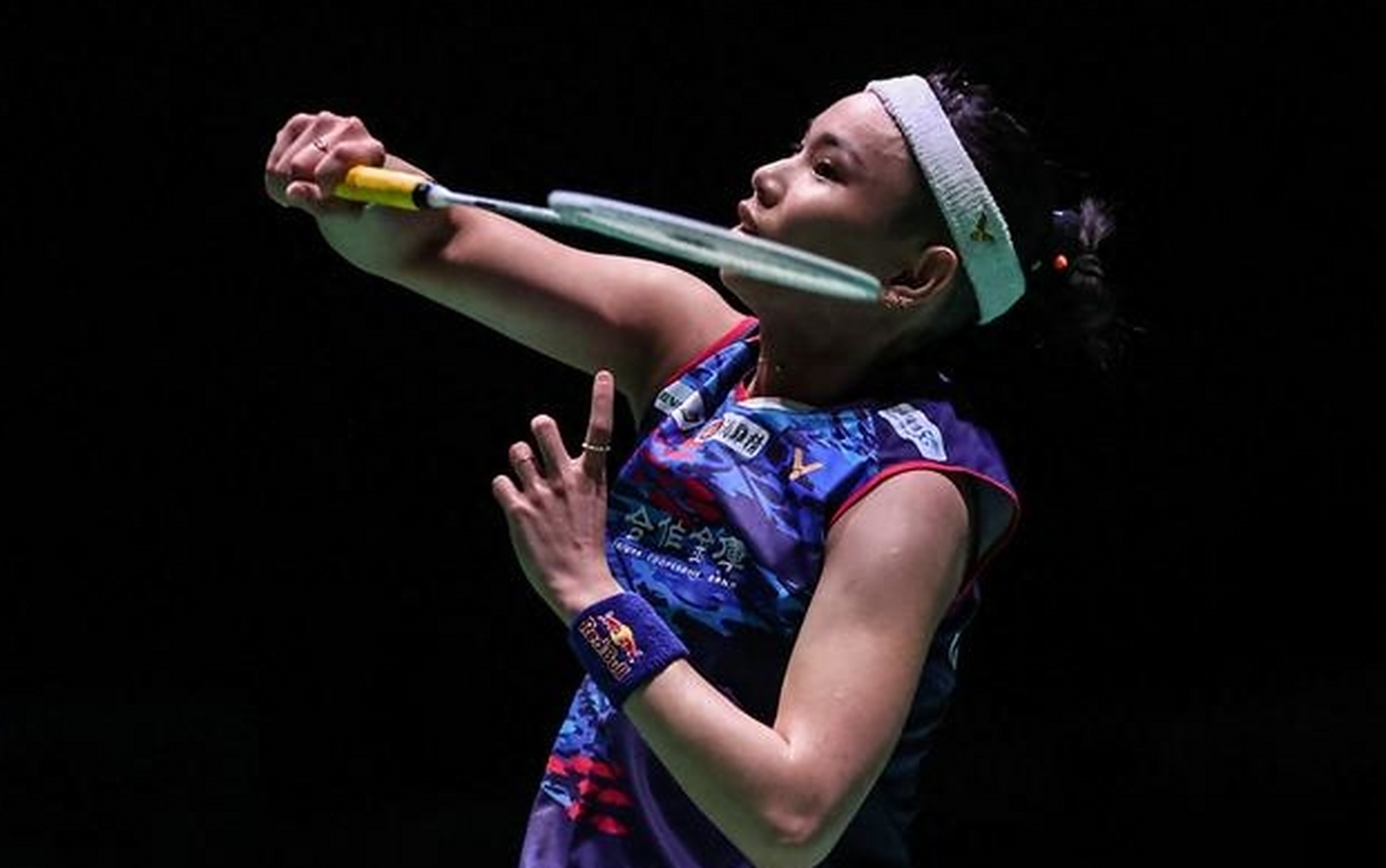 中国羽毛球队完胜印度羽毛球队，戴资颖高光表现